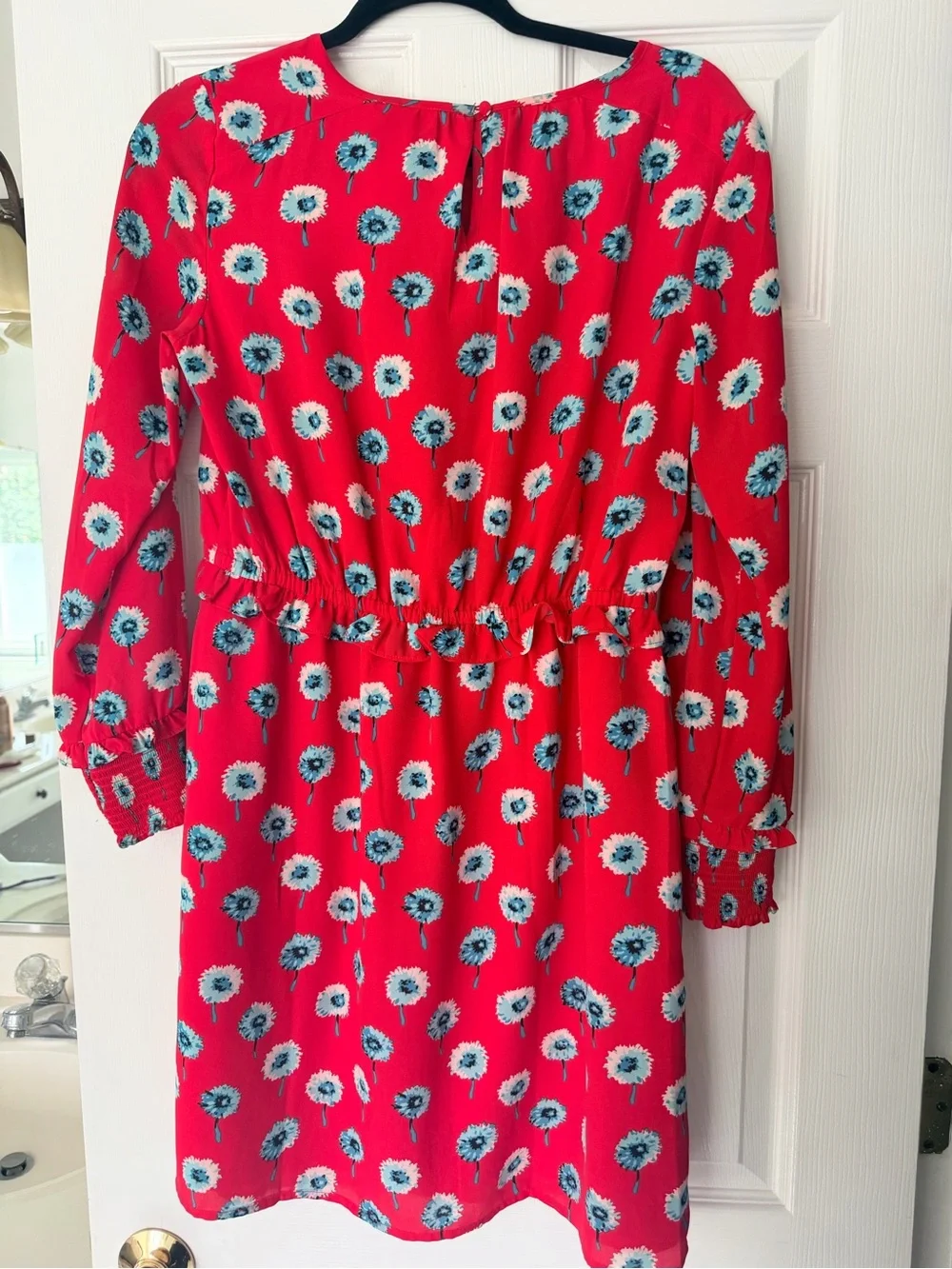 J. Crew vibrant red